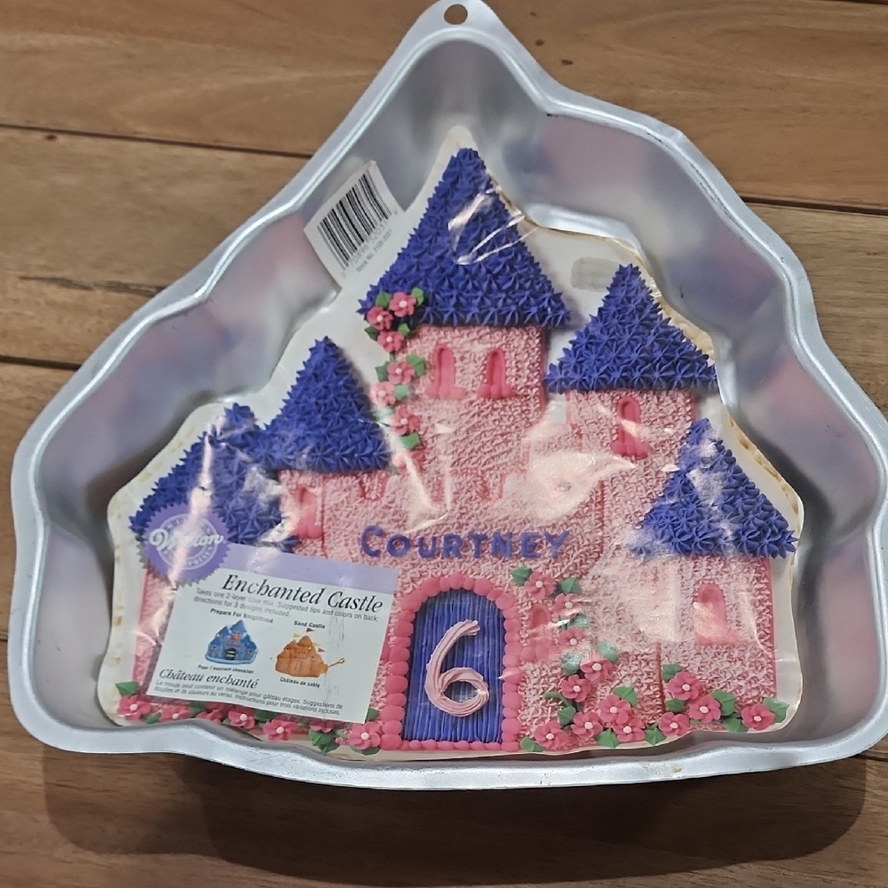 Wilton Pink & Purple Castle Cake Pan